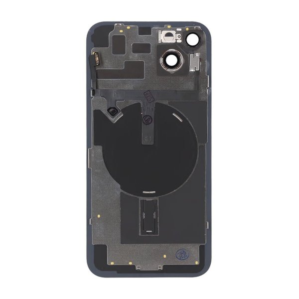 iPhone 14 Plus Bagsideglas Komplet OEM - Gul