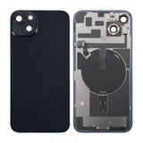 iPhone 14 Plus komplet bagsideglas – Sort