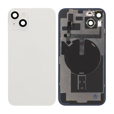 iPhone 14 Plus komplet OEM-bagsideglas – Hvid