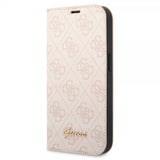 Guess iPhone 14 Plus Cover 4G Logo Rosa