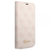 Guess iPhone 14 Plus Cover 4G Logo Rosa