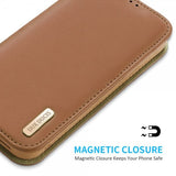 Dux Ducis iPhone 14 Plus Cover Hivo Series Brun