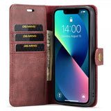 Dg.Ming iPhone 14 Plus Cover Aftageligt Cover Rød