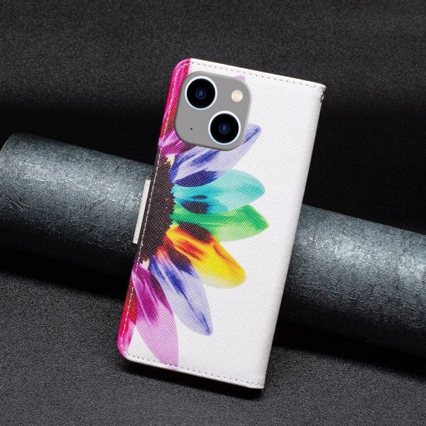 iPhone 14 Plus Cover Motiv Farverige Blade