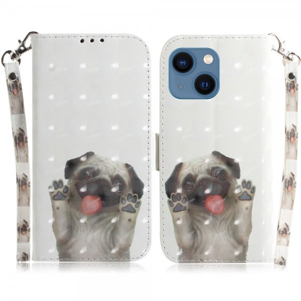 iPhone 14 Plus Cover Motiv Mops