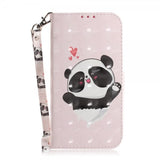 iPhone 14 Plus Cover Motiv Panda Hjerter
