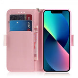 iPhone 14 Plus Cover Motiv Panda Hjerter