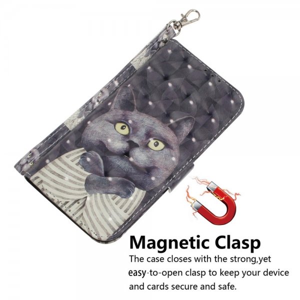 iPhone 14 Plus Cover Motiv Sort Kat