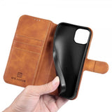 Dg.Ming iPhone 14 Plus Cover Retro Brun