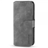 Dg.Ming iPhone 14 Plus Cover Retro Grå