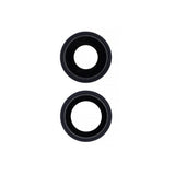 iPhone 14 Plus Kameralinse med Ramme - Sort