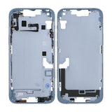 iPhone 14 Plus Midterramme med smådele OEM - Blå