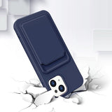iPhone 14 Plus Cover Kortholder Blå