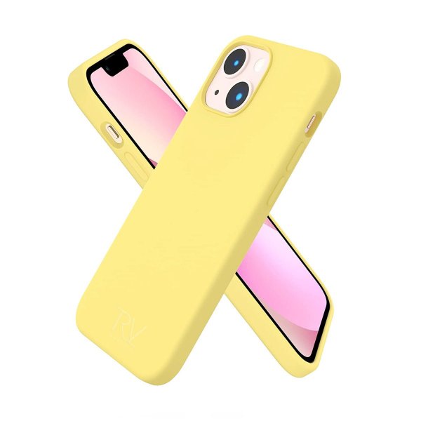 Rvelon iPhone 14 Plus Cover Silikone Gul