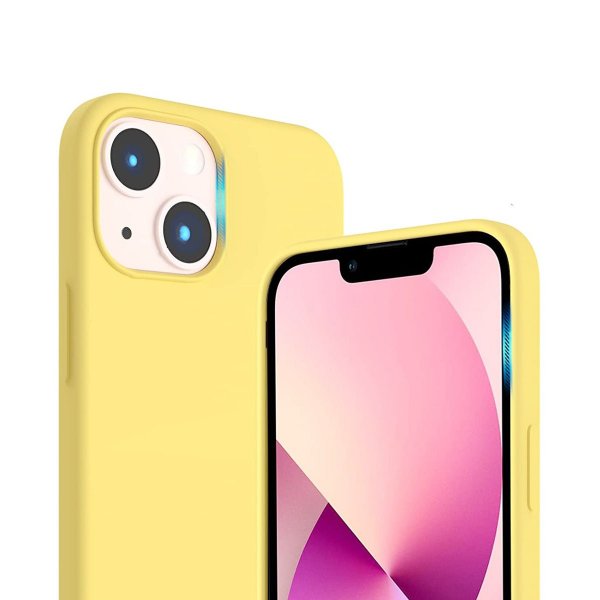 Rvelon iPhone 14 Plus Cover Silikone Gul
