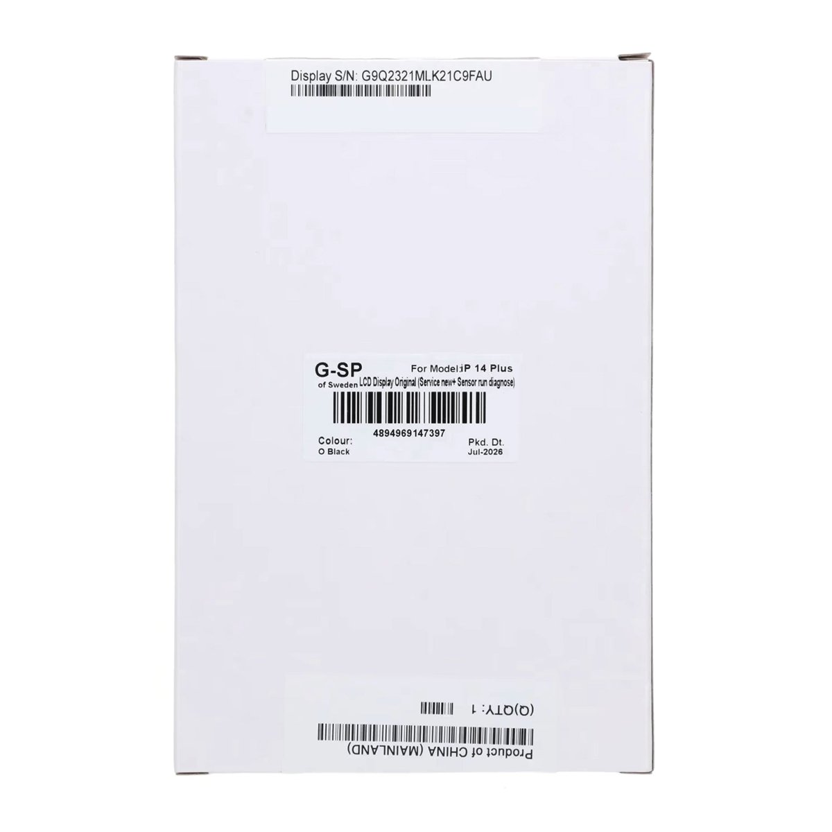 iPhone 14 Plus OLED-skærm Original – Sensor Diagnostik