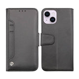 Rvelon iPhone 14 Plus Cover Udklappeligt Kortrum Sort