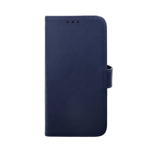 Rvelon iPhone 14 Plus Cover Ægte Læder Blå