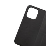 Rvelon iPhone 14 Plus Cover Ægte Læder Sort