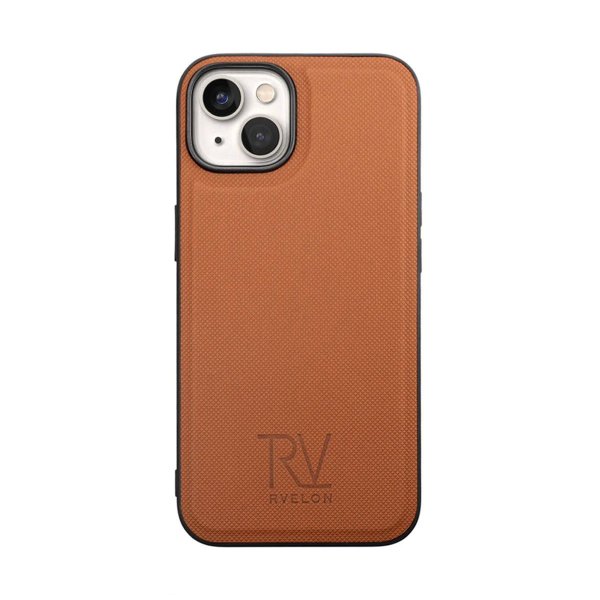 Rvelon iPhone 14 Plus Cover Magnetisk Aftageligt Skal Brun