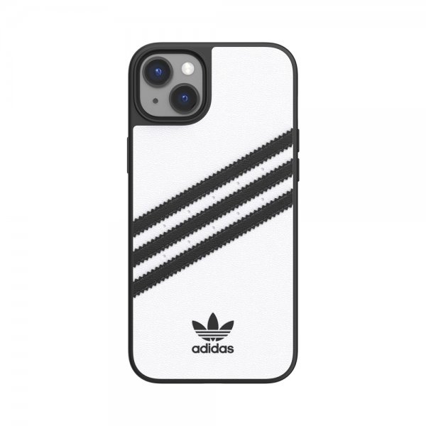 Adidas iPhone 14 Plus Cover 3 Stripes Snap Case Hvid Sort