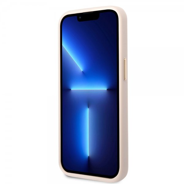 Guess iPhone 14 Plus Cover 4G Logo Rosa