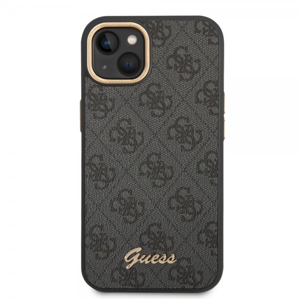 Guess iPhone 14 Plus Cover 4G Logo Sort