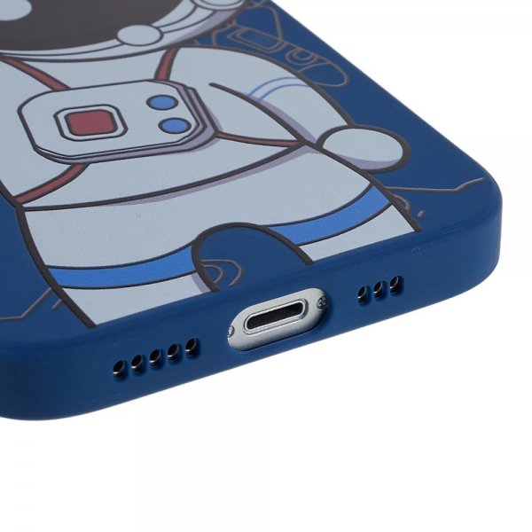 iPhone 14 Plus Cover Astronaut Blå Brun