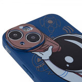 iPhone 14 Plus Cover Astronaut Blå Brun