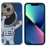 iPhone 14 Plus Cover Astronaut Blå Grå