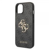 Guess iPhone 14 Plus Cover Big Metal Logo Grå