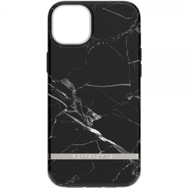 Richmond & Finch iPhone 14 Plus Cover Black Marble
