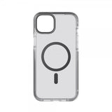 Tech21 iPhone 14 Plus Cover Evo Crystal MagSafe Graphite Black