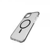 Tech21 iPhone 14 Plus Cover Evo Crystal MagSafe Graphite Black