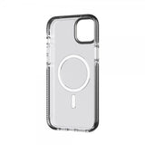Tech21 iPhone 14 Plus Cover Evo Crystal MagSafe Graphite Black