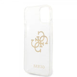 Guess iPhone 14 Plus Cover Fuld Glitter Gennemsigtig
