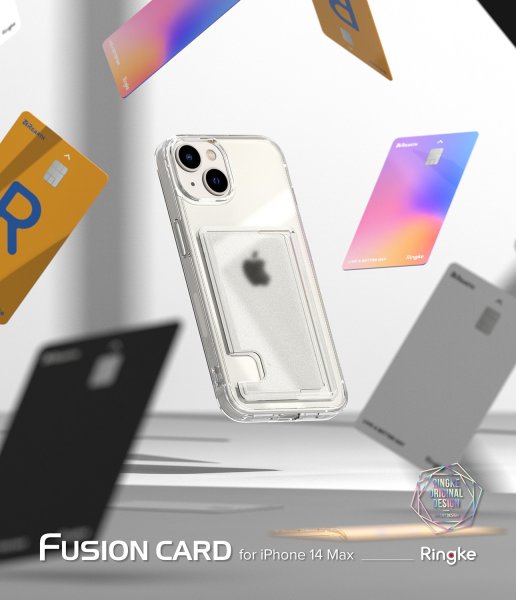 Ringke iPhone 14 Plus Cover Fusion Card Clear