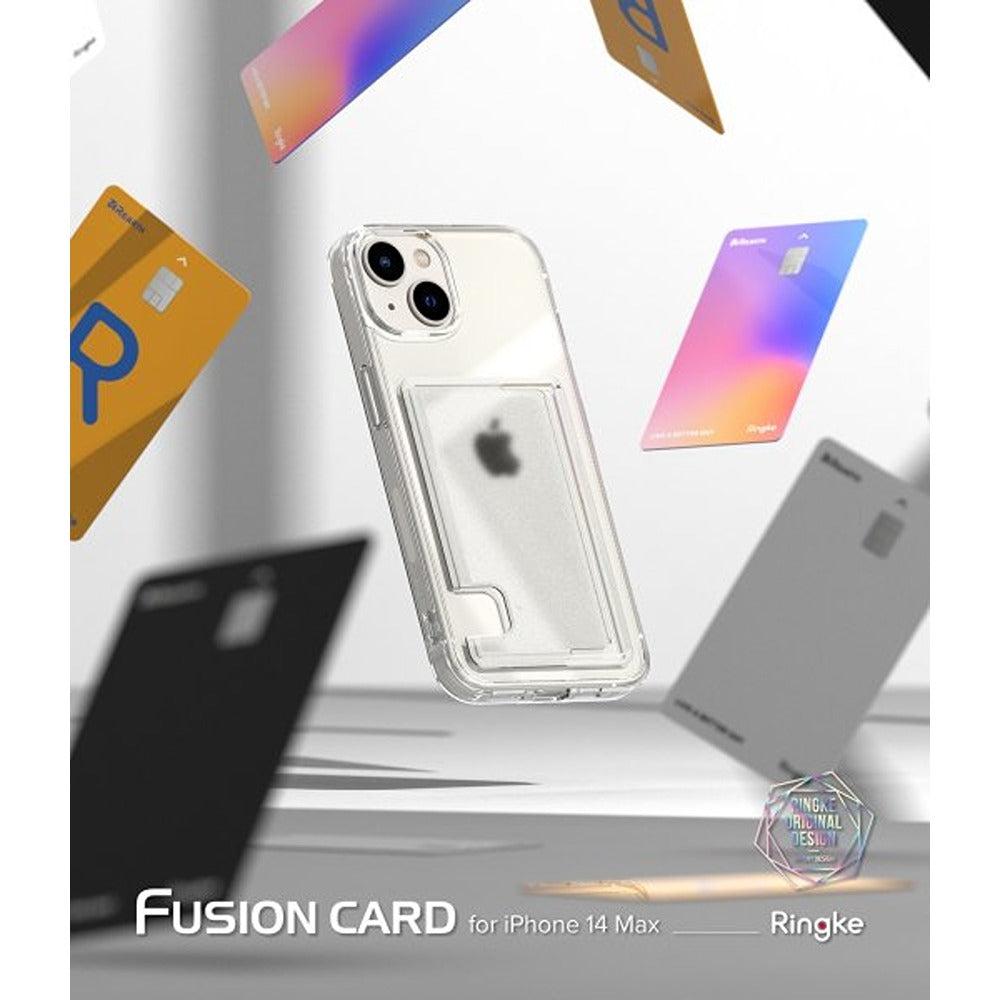 Ringke iPhone 14 Plus Cover Fusion Card Clear