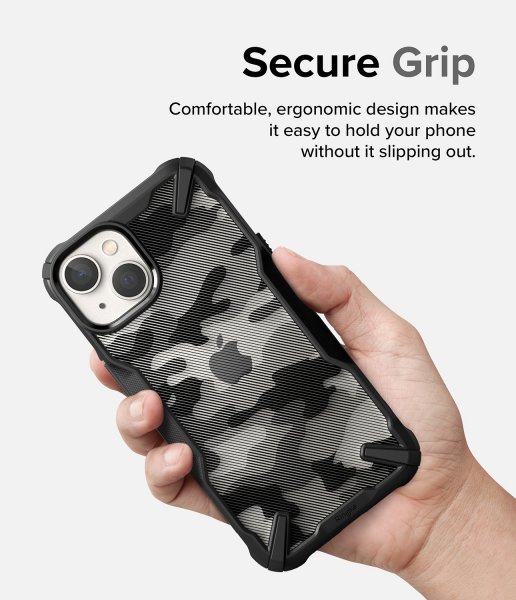 Ringke iPhone 14 Plus Cover Fusion X Camo Black