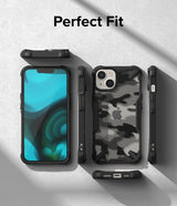 Ringke iPhone 14 Plus Cover Fusion X Camo Black