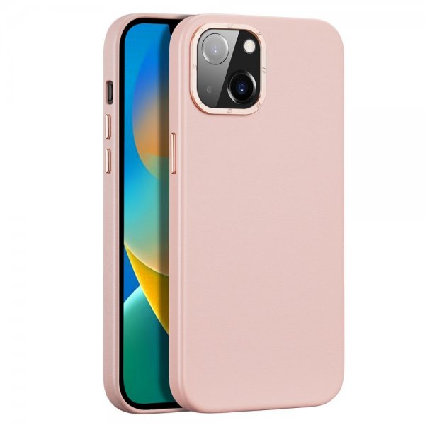 Dux Ducis iPhone 14 Plus Cover Grit Series MagSafe Rosa