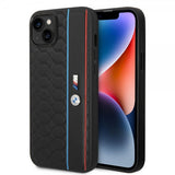 BMW iPhone 14 Plus Cover Hexagonal Pattern Sort