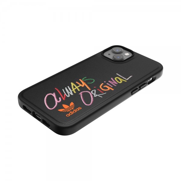Adidas iPhone 14 Plus Cover Inlay Embroidery Case Colourful