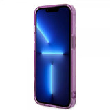 Guess iPhone 14 Plus Cover Jungle Pink