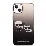 Karl Lagerfeld iPhone 14 Plus Cover Karl & Choupette Gradient Sort