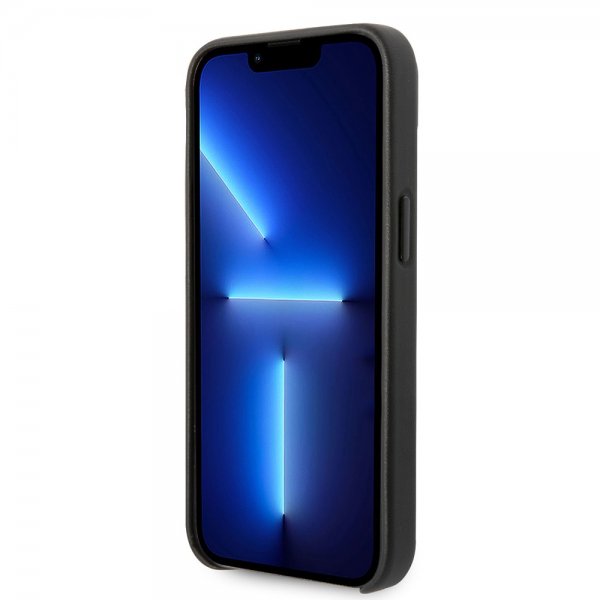Karl Lagerfeld iPhone 14 Plus Cover Logo Perforeret Sort
