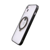 Rvelon iPhone 14 Plus Cover Roterbart MagSafe Stativ Sort