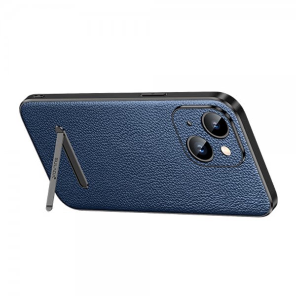 Sulada iPhone 14 Plus Cover med Stativ Blå