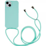 iPhone 14 Plus Cover med strop Grøn