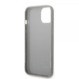 Karl Lagerfeld iPhone 14 Plus Cover Monogram Iridescent Silver